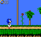 Заставка игры Sonic Blast